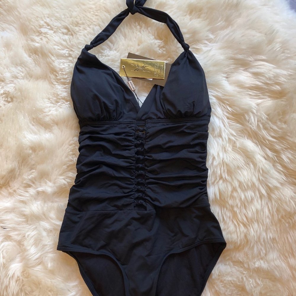 Black One Piece Swimsuit